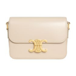 teen Triomphe bag in shiny calfskin - CELINE | 24S US