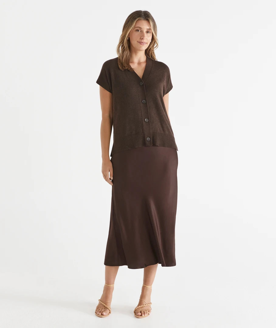 Satin Slip Skirt | Sussan