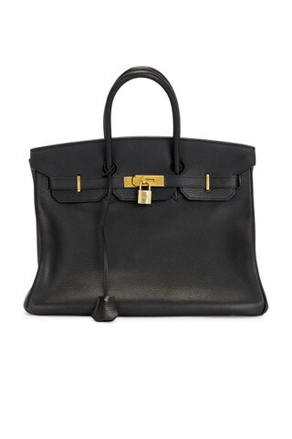 Hermes Ardennes Birkin 35 Retourne Handbag in Black | FWRD 