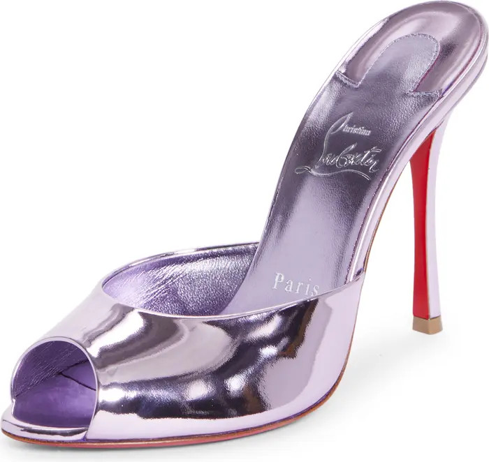 Me Dolly Peep Toe Slide Sandal (Women) | Nordstrom