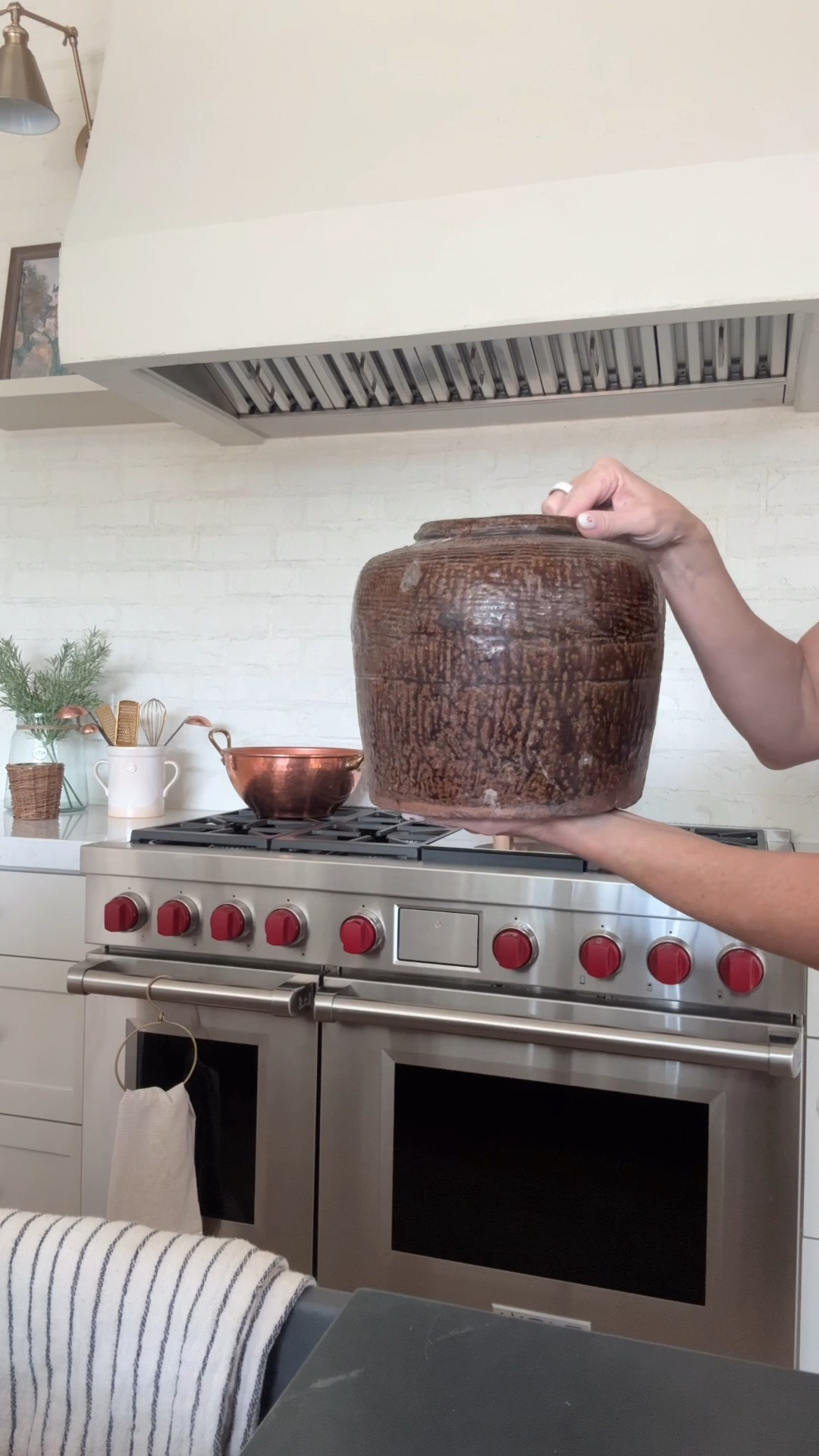 The perfect brown rustic pot for fall to fill with some beautiful fall foilage. @elementsbyremedy

#LTKSeasonal #LTKHome