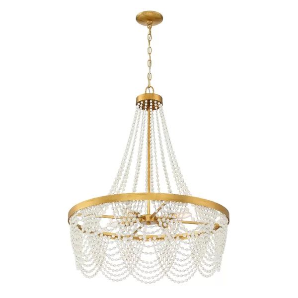 Hobgood 4 - Light Unique Tiered Chandelier with Wrought Iron Accents | Wayfair North America