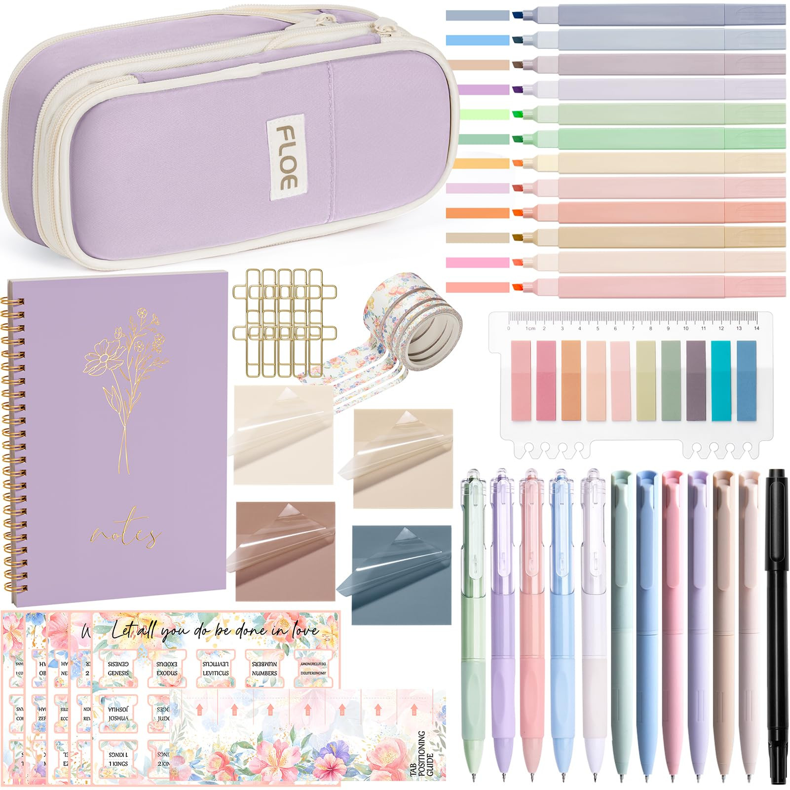 Bible Study Supplies Journaling Kit for Women, Christmas Christian Gifts for Women, Bible Study T... | Amazon (US)