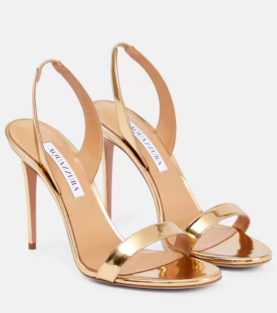 So Nude 105 patent leather sandals | Mytheresa (US/CA)