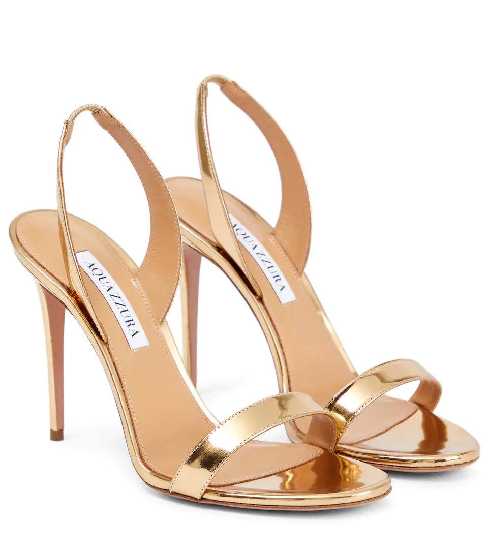 So Nude 105 patent leather sandals | Mytheresa (US/CA)