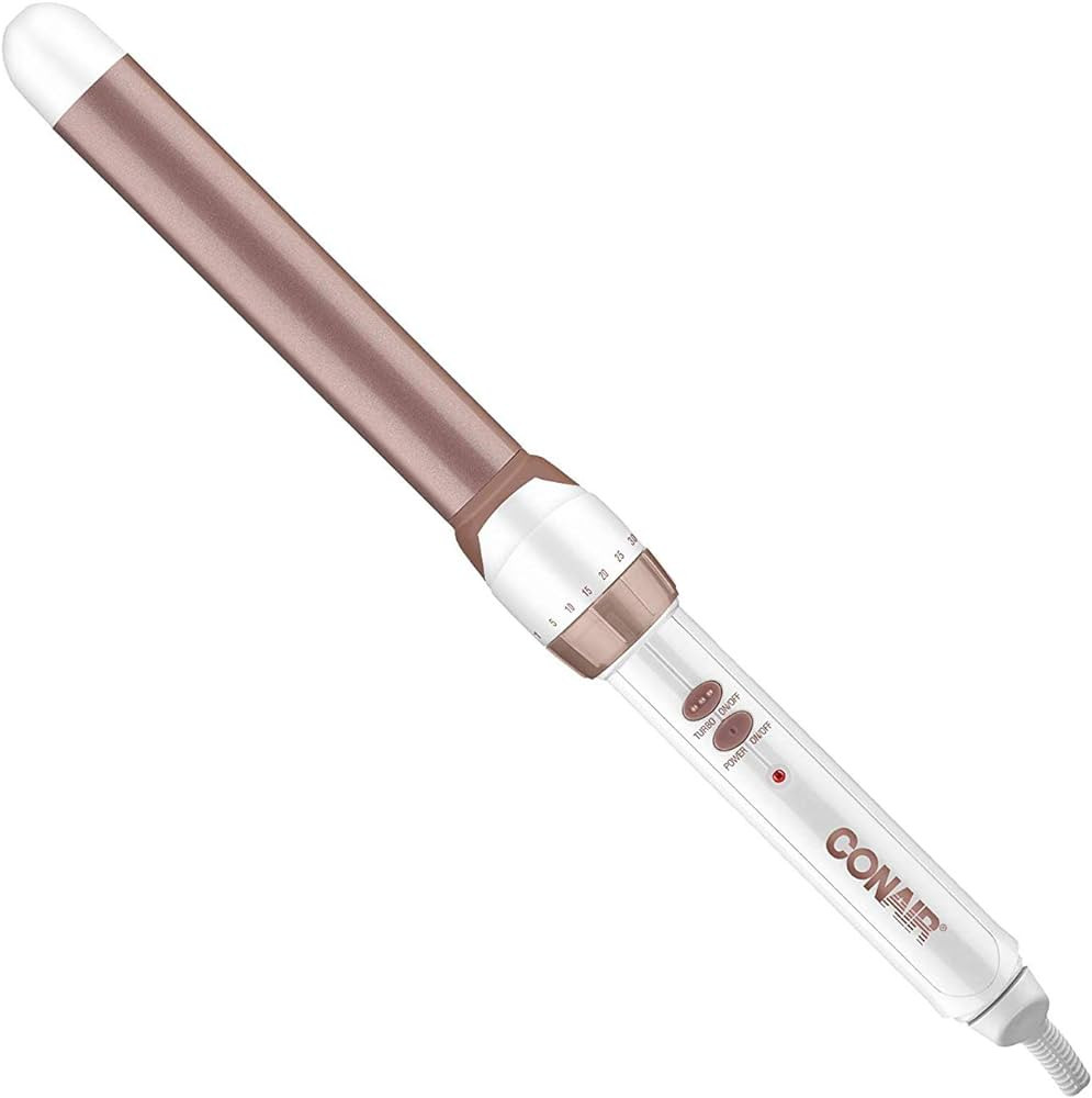 Conair CD705GNC Double Ceramic 1-Inch Curling Wand, 1-inch barrel produces classic long-lasting c... | Amazon (CA)