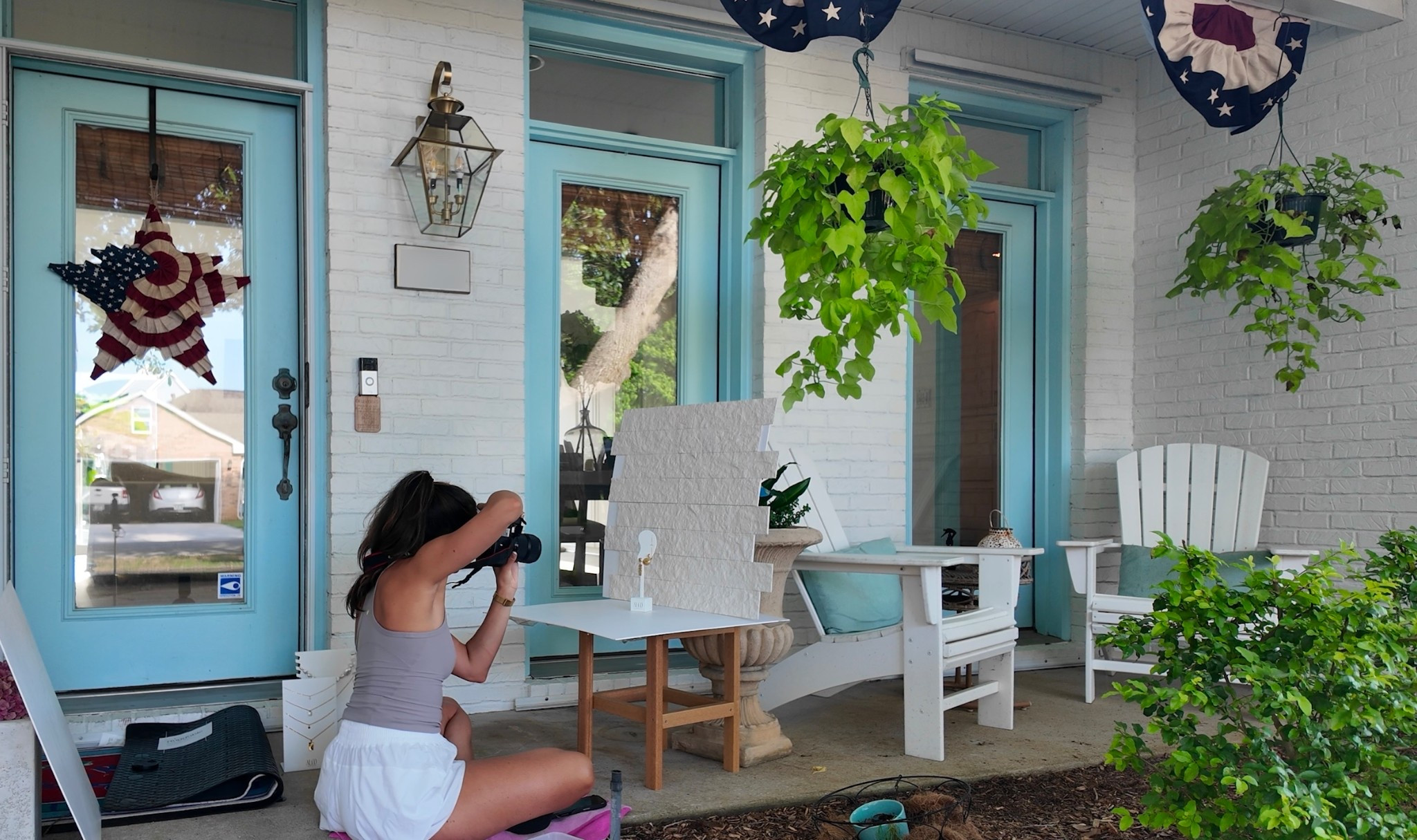 Running a jewelry brand from my front porch (literally)

#LTKHome #LTKFindsUnder100 #LTKActive