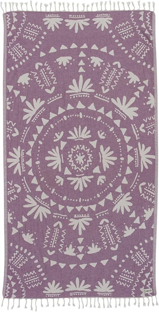 Sand Cloud Turkish Beach Towel - Sand Free - 100% Organic Turkish Cotton Yarn - Quick Dry Towel f... | Amazon (US)