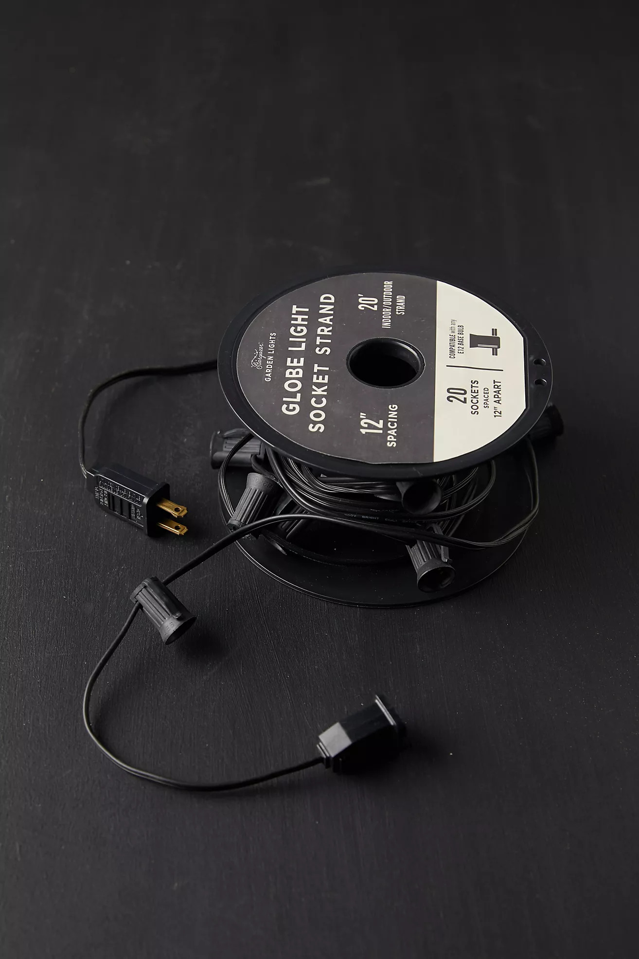 Stargazer Garden Lights Socket Strand, 20' | Anthropologie (US)