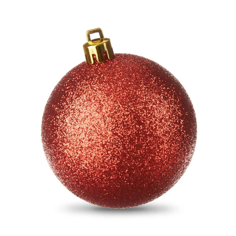 Red, Green and Gold Shatterproof Christmas Ball Ornaments, 50 Count, by Holiday Time | Walmart (US)