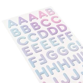 Pink Iridescent Foil Alphabet Stickers by Recollections™ | Michaels | Michaels Stores