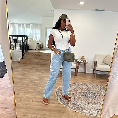 Keeping it casual, but make it stylish. 💚⚡️ A green Yankee hat, matching purse, my favorite boyfriend-style jeans, and a classic white tee—effortless, comfy, and still a LOOK. Who else loves a laid-back, put-together vibe? Drop a 💚 if you’d rock this fit! #SizeSmall #Size6 #BlackWoman”

🔥 Shop the look & tell me—what’s your go-to casual outfit? 🔥

#EffortlessStyle #CasualChic #StreetStyle #OOTD #FashionInspo #TrendyLooks #WardrobeEssentials #ExplorePage #StyleGoals #FashionBaddie #TrendyFits #StyleInspo #WeekendWear #LaidBackFashion #DiscoverUnder10K #TrendyAndTimeless #ClosetStaples #MinimalistFashion #BoyfriendJeans #TrendyFashion #LuxuryOnABudget