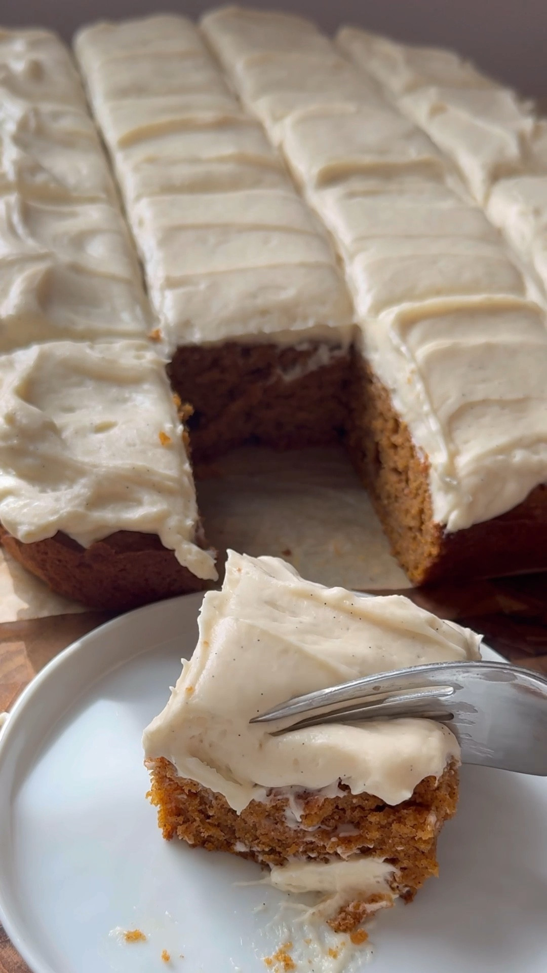 The perfect comforting and cozy fall bake - pumpkin bars with browned butter cream cheese frosting! The full recipe can be found on my Substack! Linking the pan I use for these!! 

#LTKHome #LTKSeasonal #LTKHalloween
