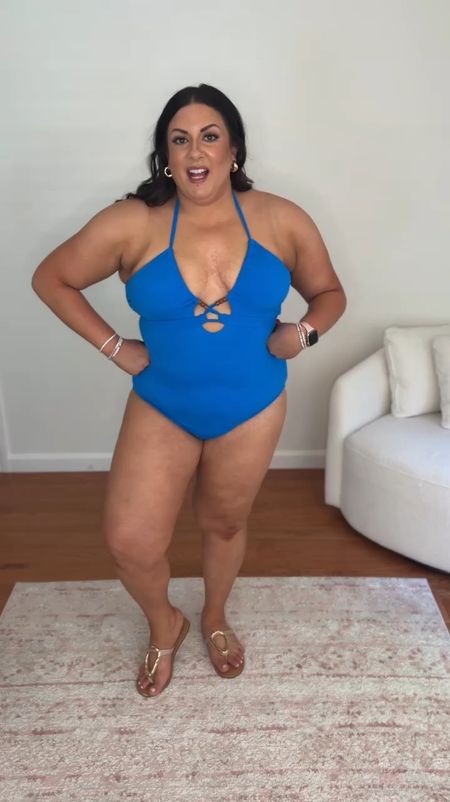 This affordable swimsuit from Walmart has great support for my fellow busty girls! I’m a 38DD/size 14/5’6 and wearing an XL. 

#LTKFindsUnder50 #LTKSwim #LTKMidsize