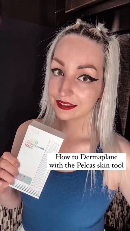 How-to Dermaplane with the @pelcas_official electric Dermaplaning tool💫 #pelcaspartner 
This tool makes it easy to Dermaplane your face within minutes! Pain free + leaves your skin feeling brand new and smooth🤩💁🏼‍♀️ Y’all this is THE skincare tool to have! Just look at all of the dead skin that it removes 😮 A great option for sensitive skin too. Don’t forget to moisturize after using✨ #pelcas #dermaplaning #dermaplaningfacial #skincaretools 

For a discount use code: KRISTIN28
(Code valid until July 14)  #ltkbeauty