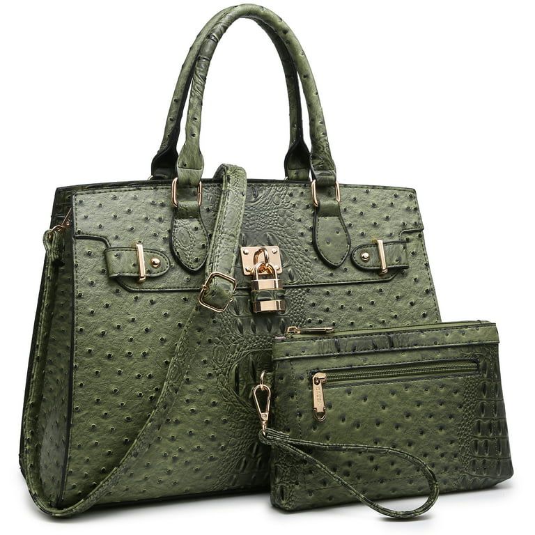 Dasein Women Handbags and Purses Ladies Shoulder Bag Top Handle Satchel Tote Work Bag with Matchi... | Walmart (US)