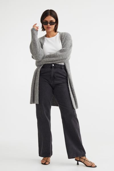 Knitted wool-blend cardigan | H&M (UK, MY, IN, SG, PH, TW, HK)