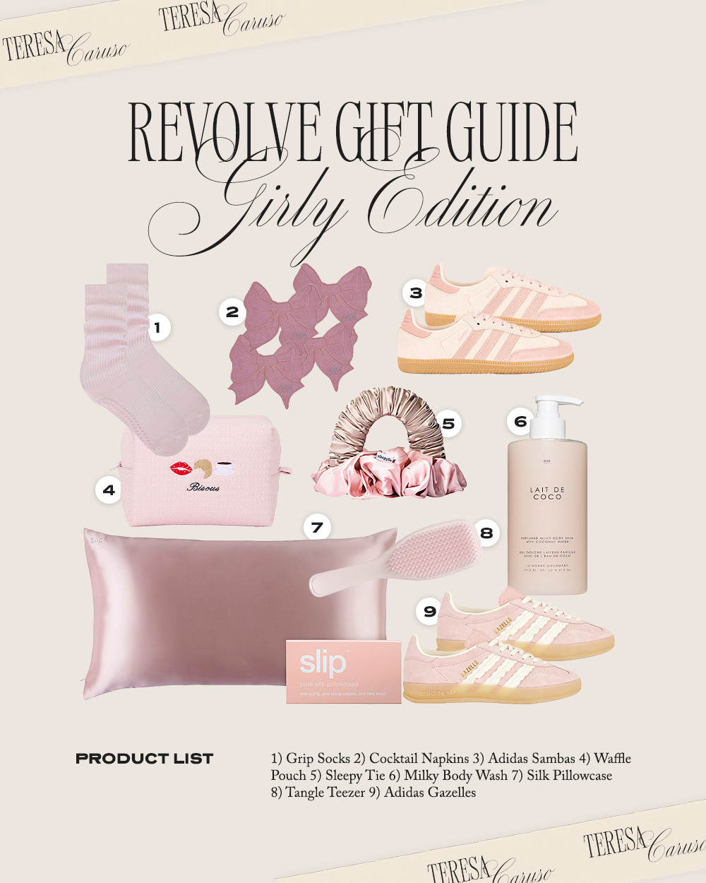 Revolve Gift Guide: Girly Edition  

 #LTKGiftGuide #LTKHoliday #LTKselfcare