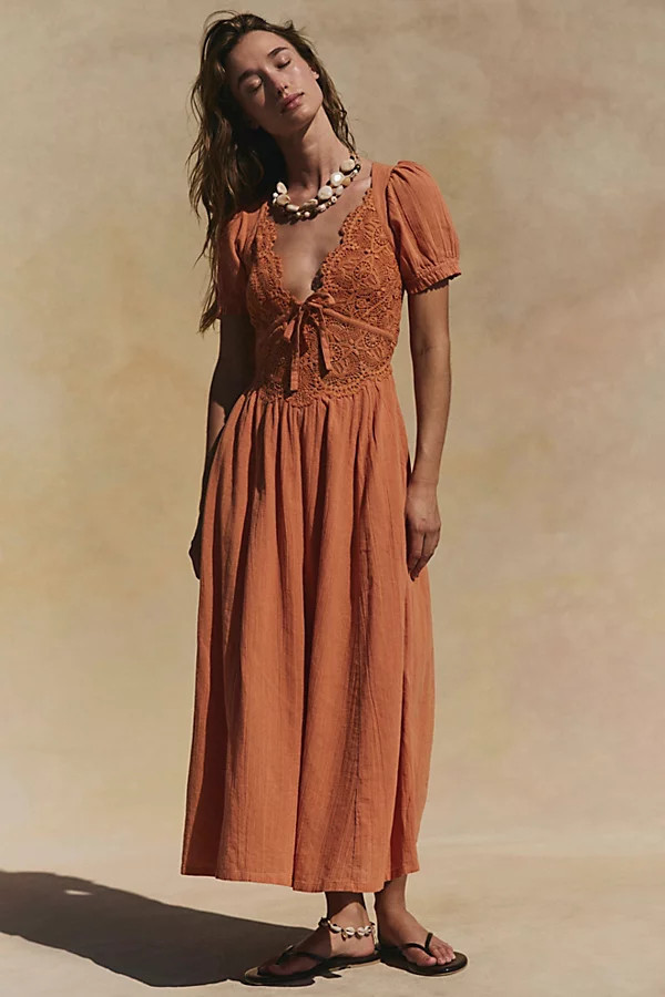 All You Need Is Lace Midi Dress | Free People (Global - UK&FR Excluded)