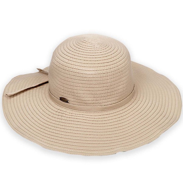 Women's Sun 'N' Sand Ribbon Sun Hat Natural | Scheels