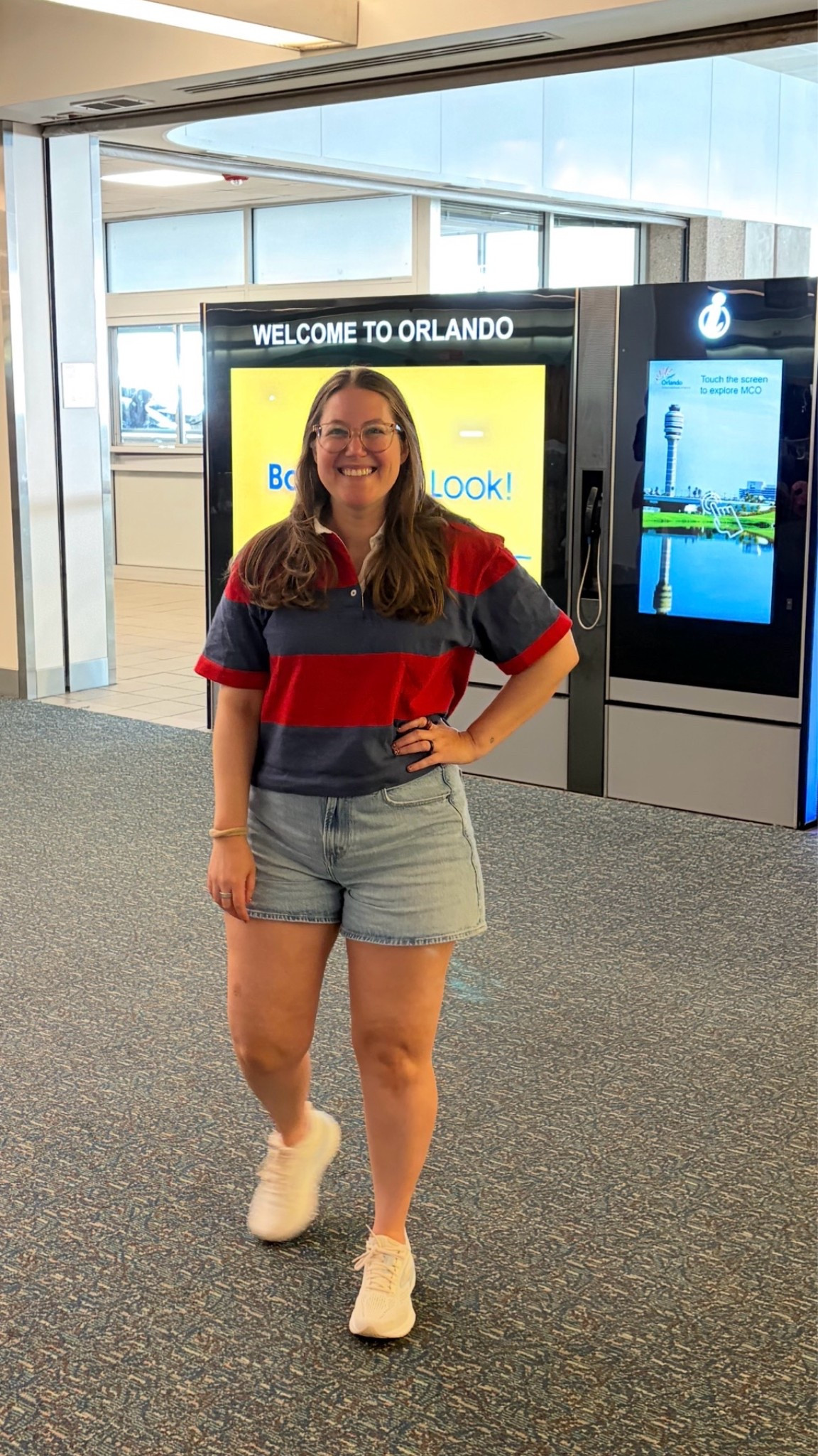 I didn’t remember to take a photo of all of my vacation outfits. I did remember to snap a picture of my airport travel outfit though. Here is what I wore on the plane to Walt Disney World in Orlando, Florida.

#LTKgrwm #LTKmomlife #LTKOver40