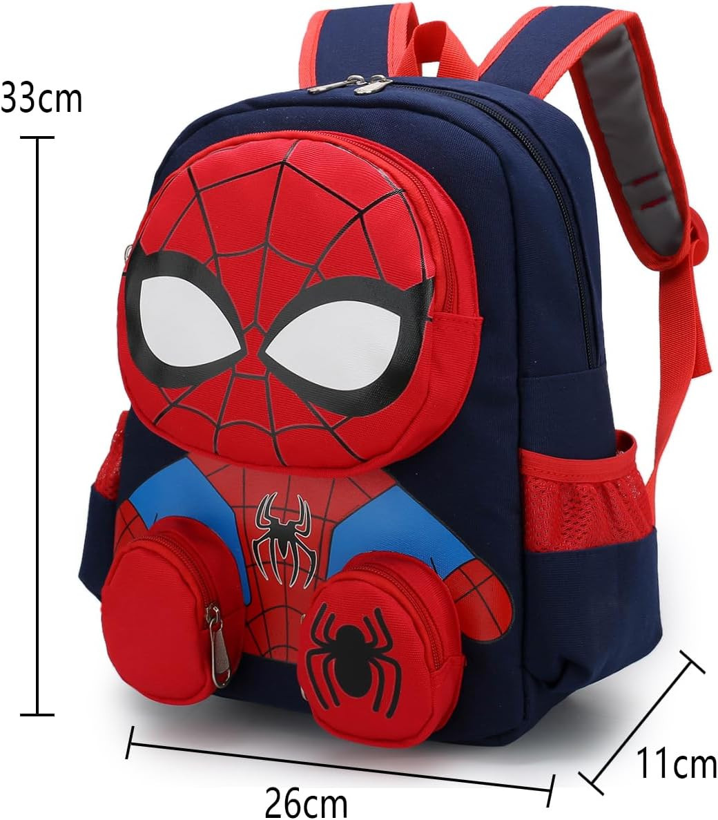 HeaCare Little Kids Toddler Spider Backpack Lightweight Waterproof Preschool Kindergarten Spider-... | Walmart (US)
