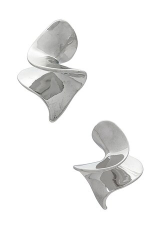petit moments Solana Earrings in Silver from Revolve.com | Revolve Clothing (Global)