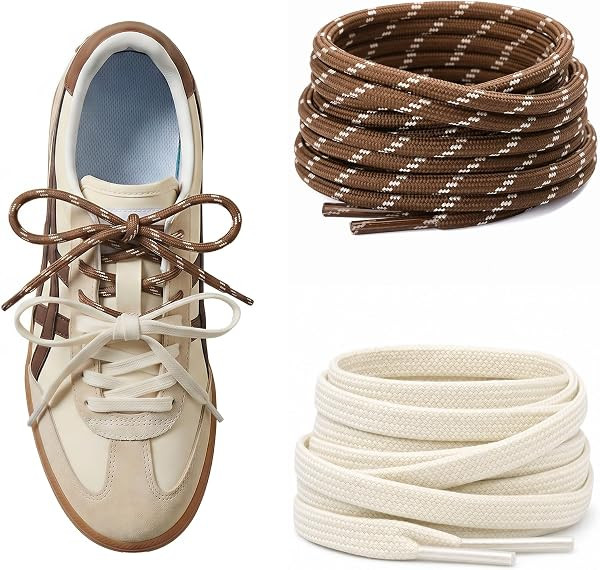 Cute Shoe Laces for Women Sneakers, Decorative Shoelaces | Amazon (US)