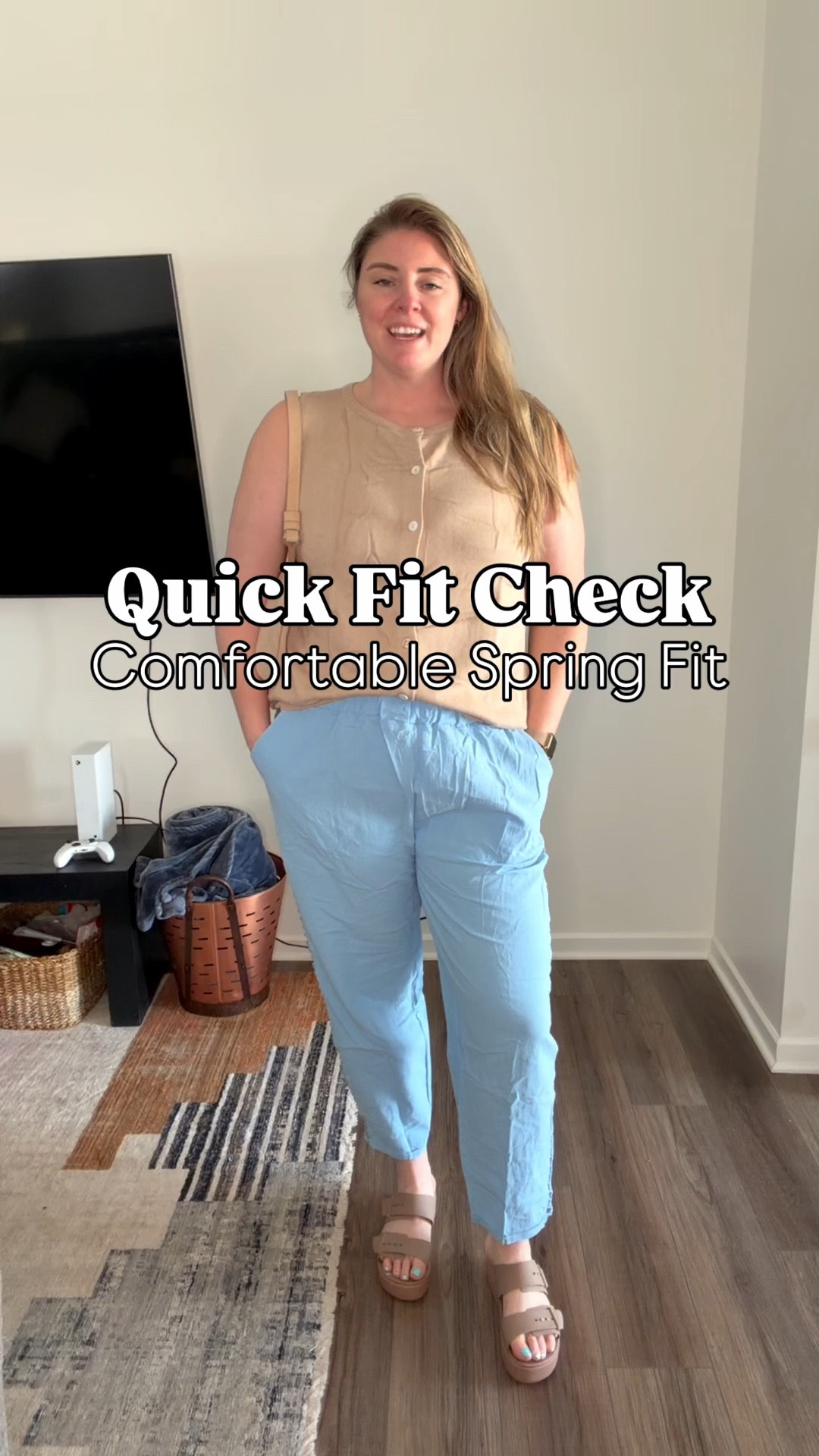 How adorable are these linen pants?! This fit is perfect for spring! It’s cute, comfortable and so affordable. And you guys will never guess where these shoes are from!

plus size fashion, mid size fashion, spring fashion, affordable fashion 

#LTKTall #LTKPlusSize #LTKMidsize