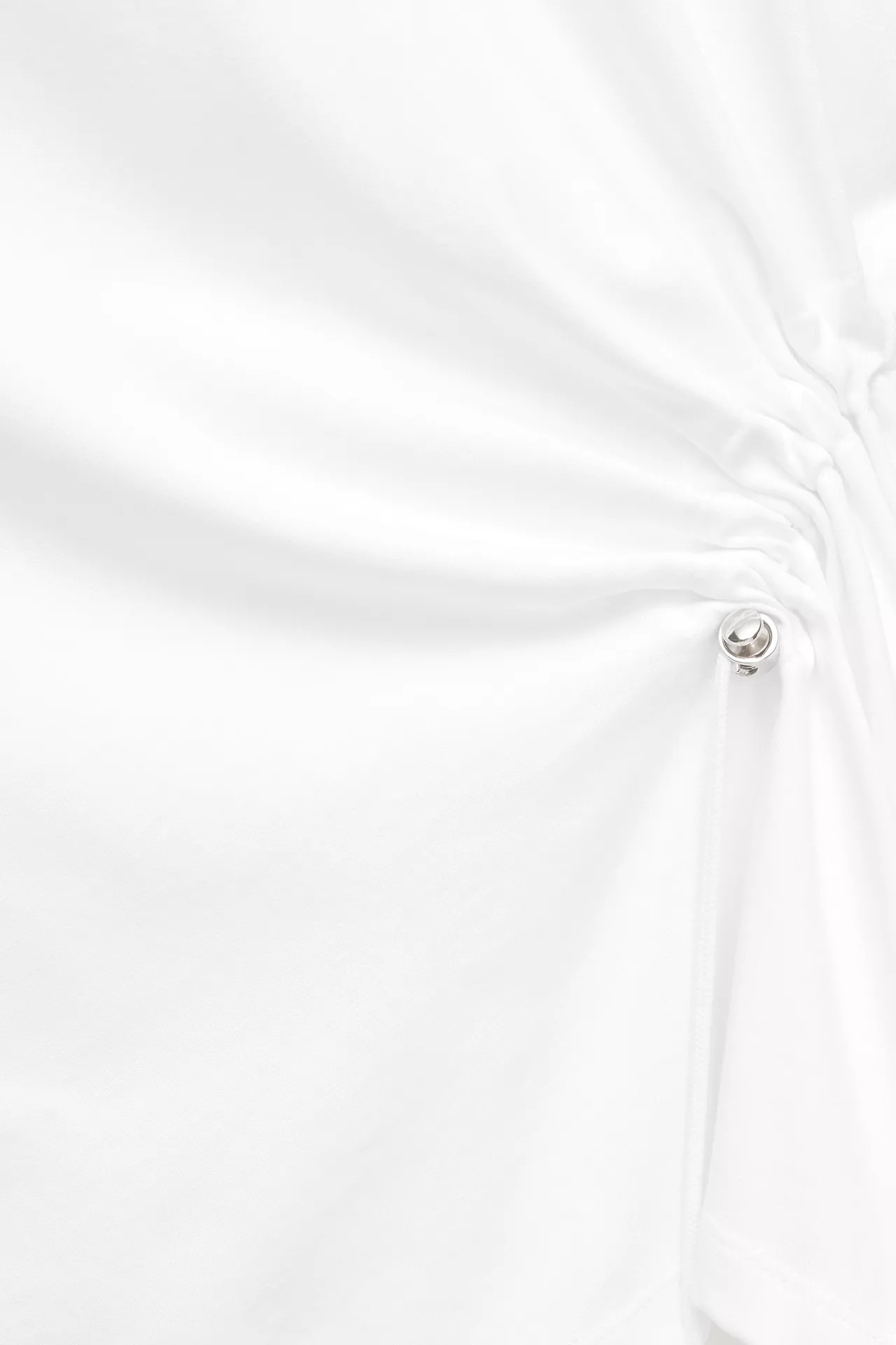 Gathered waist T-shirt | PULL and BEAR UK