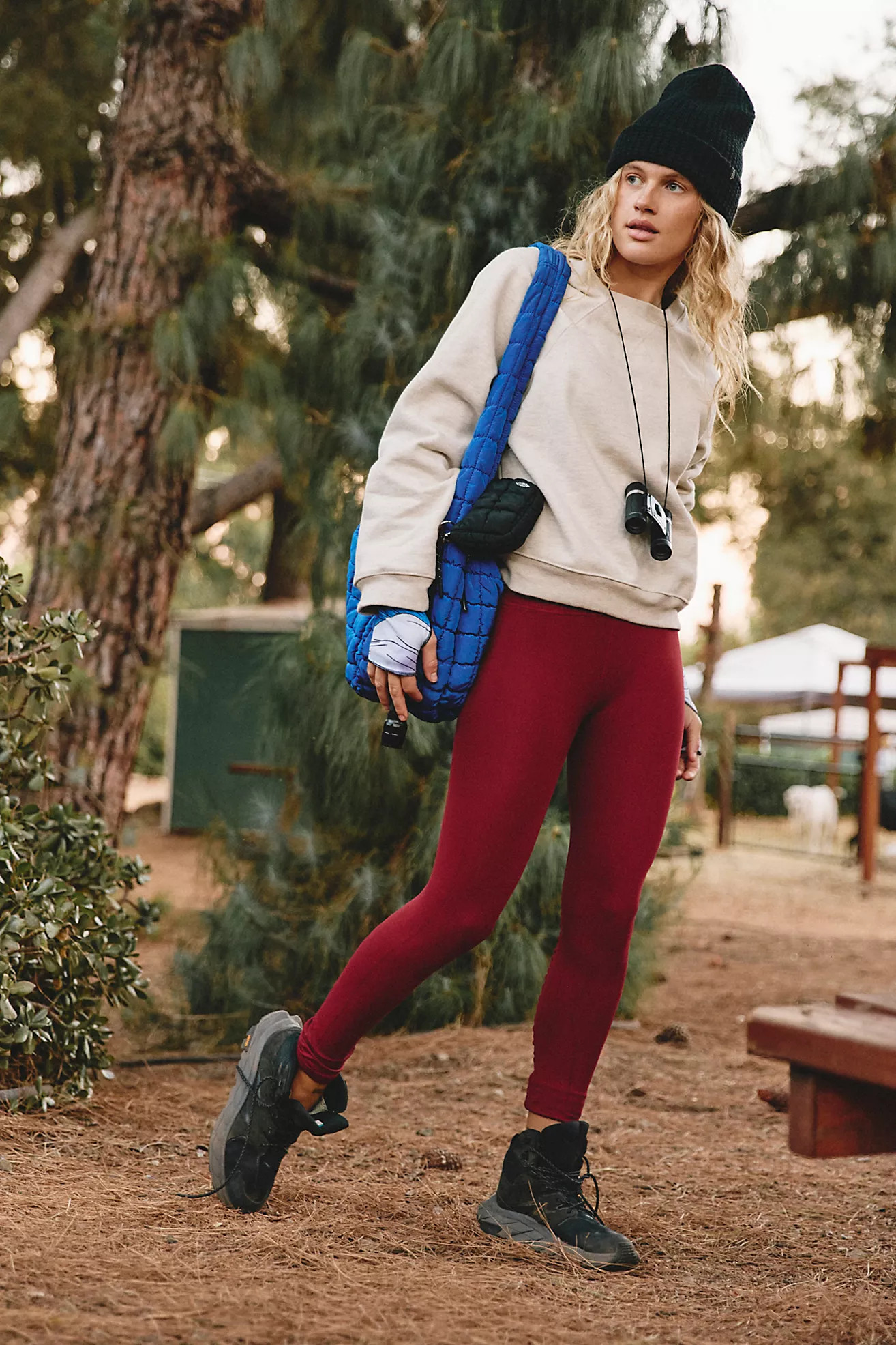 High-Rise 7/8 Length Good Karma Leggings | Free People (Global - UK&FR Excluded)