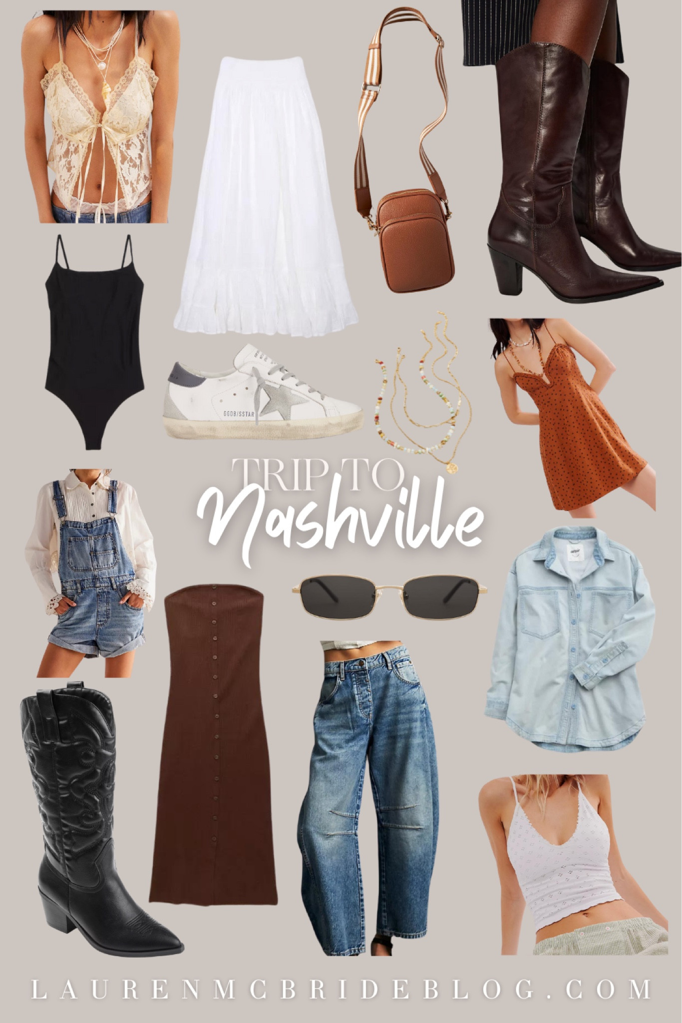 Nashville Trip Lookbook 🤠