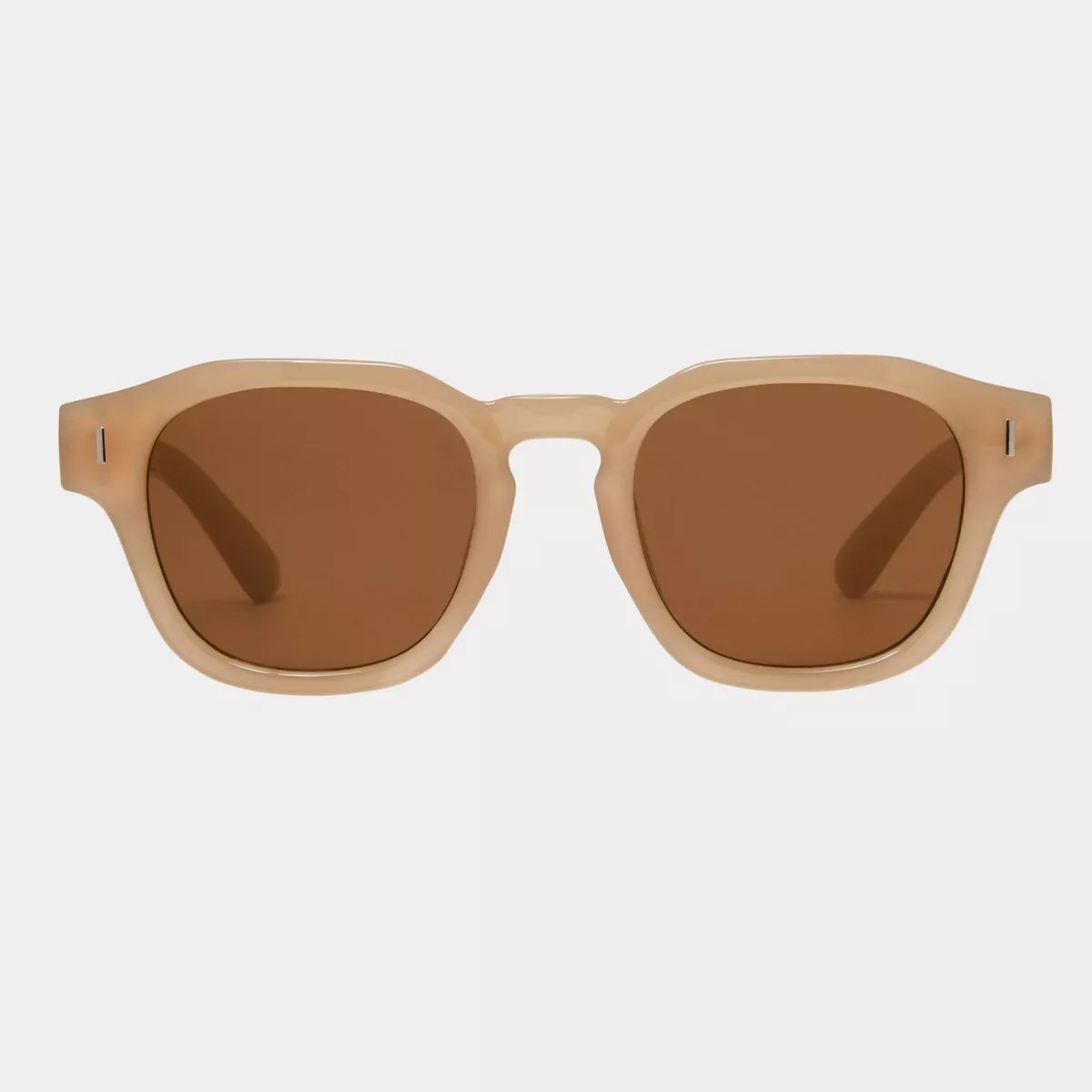 Women's Plastic Round Sunglasses - Universal Thread™ Tan | Target