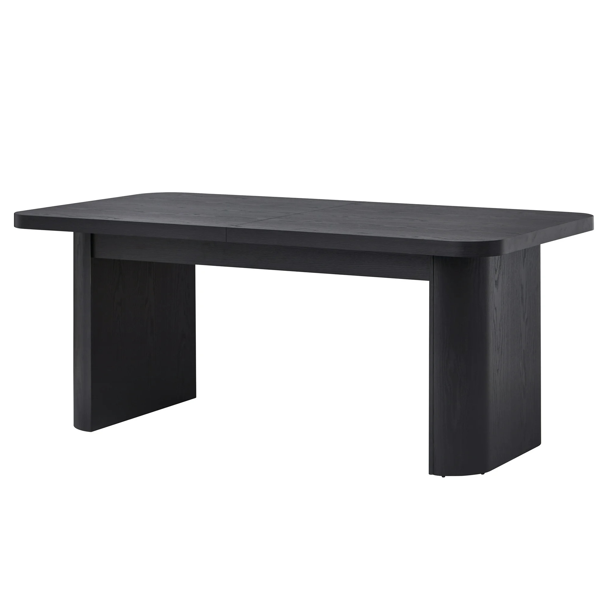 Better Homes & Gardens Juliet Expandable Dining Table, Black Wood Finish | Walmart (US)