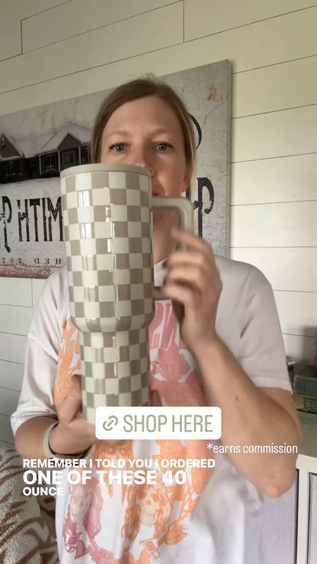 She’s here!! I’ve been wanting this Simple Modern checkered 40 oz tumbler for so long and she’s back in stock on Amazon! 

#LTKhome #LTKVideo #LTKfindsunder50