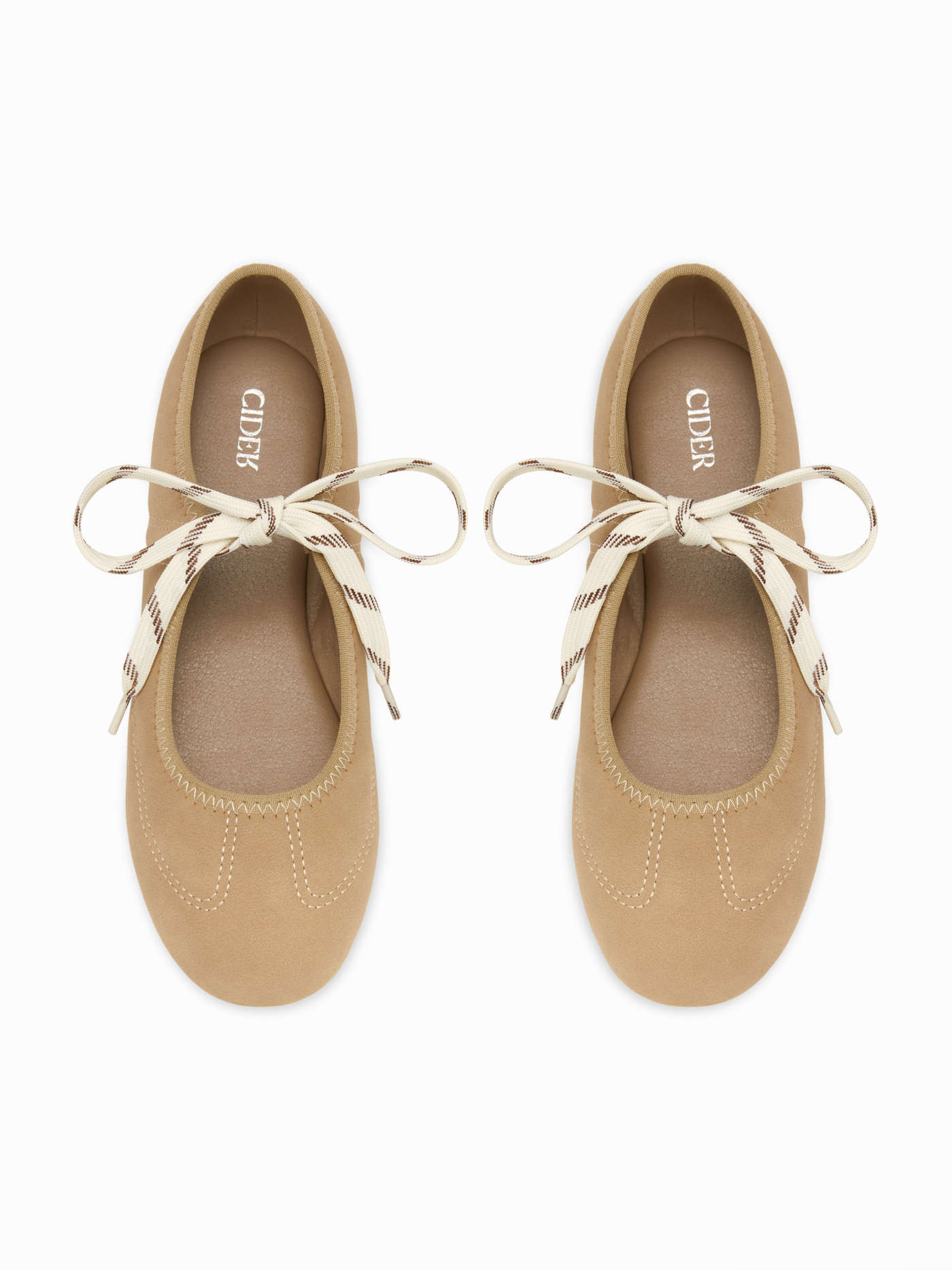 ROUND TOE LACE-UP MARY JANE SNEAKERS For Daily Casual | Cider