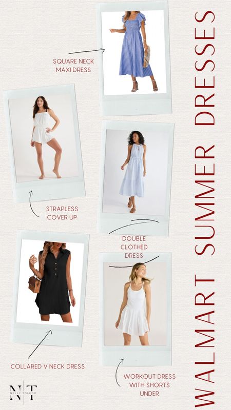 Summer dresses from Walmart. Shop the selection now  

#LTKStyleTip #LTKU #LTKSaleAlert