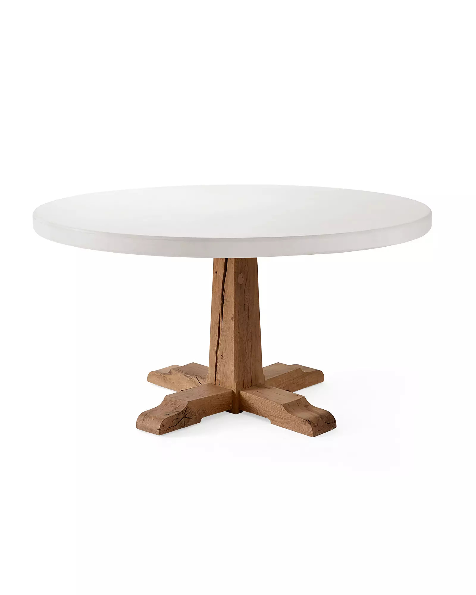 Bolinas Round Dining Table | Serena and Lily