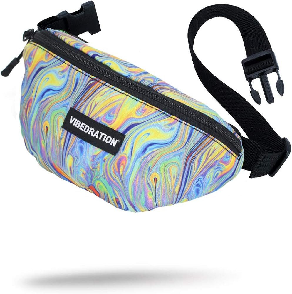 Fanny Pack | Fashion Waist Packs for Travel, Festivals, Raves | Everyday Belt Bag for Women, Men,... | Amazon (US)