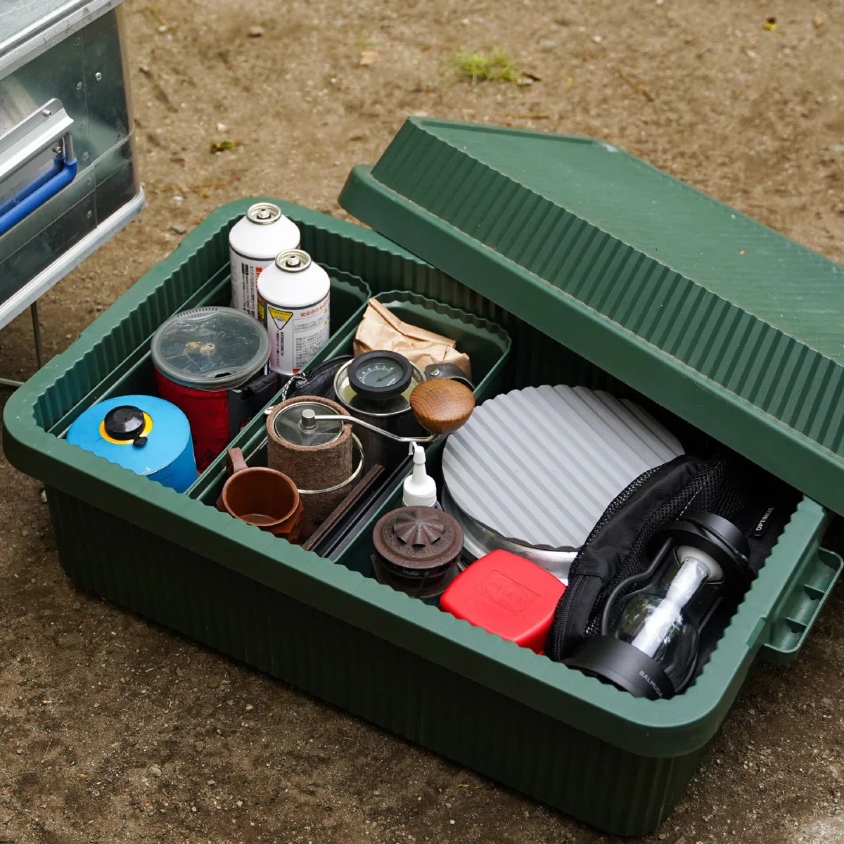 Like-it Plastic Storage Box Bin Green Deep Durable Organizer for Outdoor and Garage | Wayfair North America