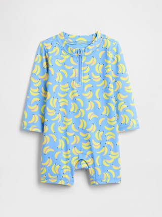 Baby One-Piece Rash Guard | Gap Factory
