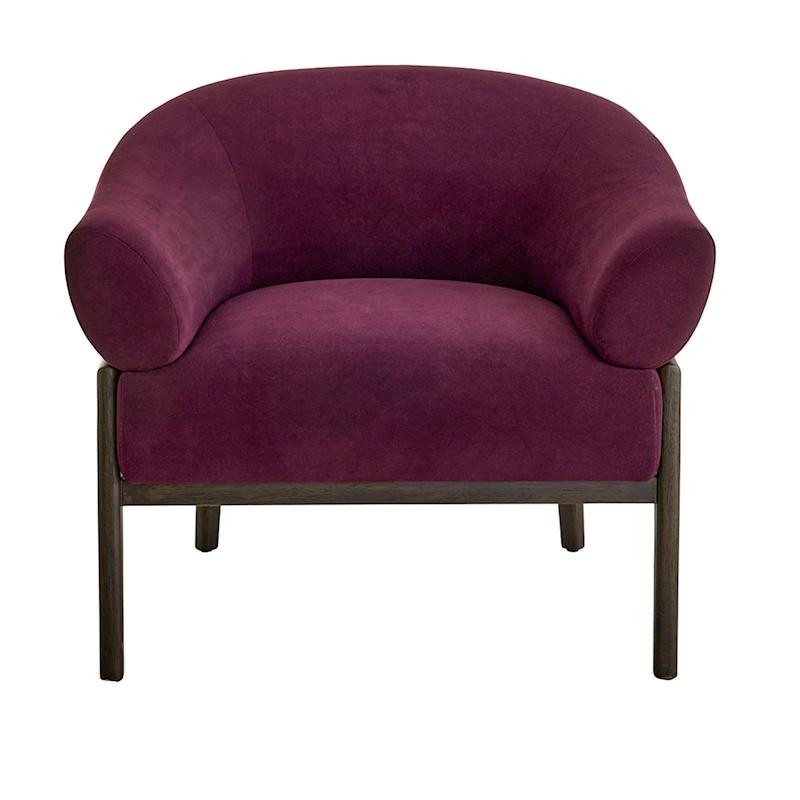 Nora Accent Chair, Fig | At Home