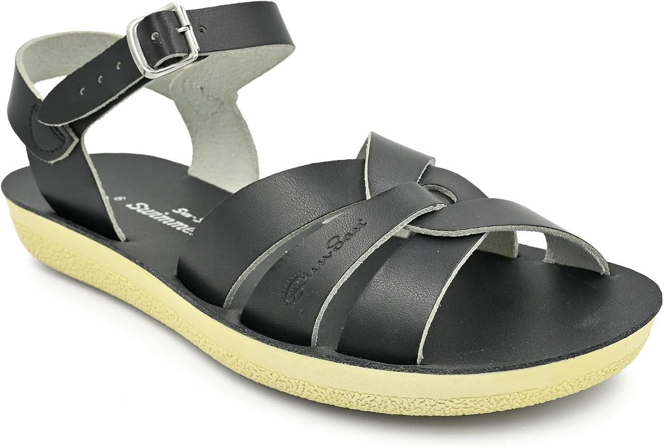 Salt Water Sandals Sun-San Swimmer Black US Women's 9 | Amazon (US)