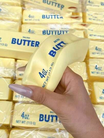 Soft Butter Stress Toy - Moist & Stretchy Fidget Stick For Anxiety Relief & Focus | SHEIN