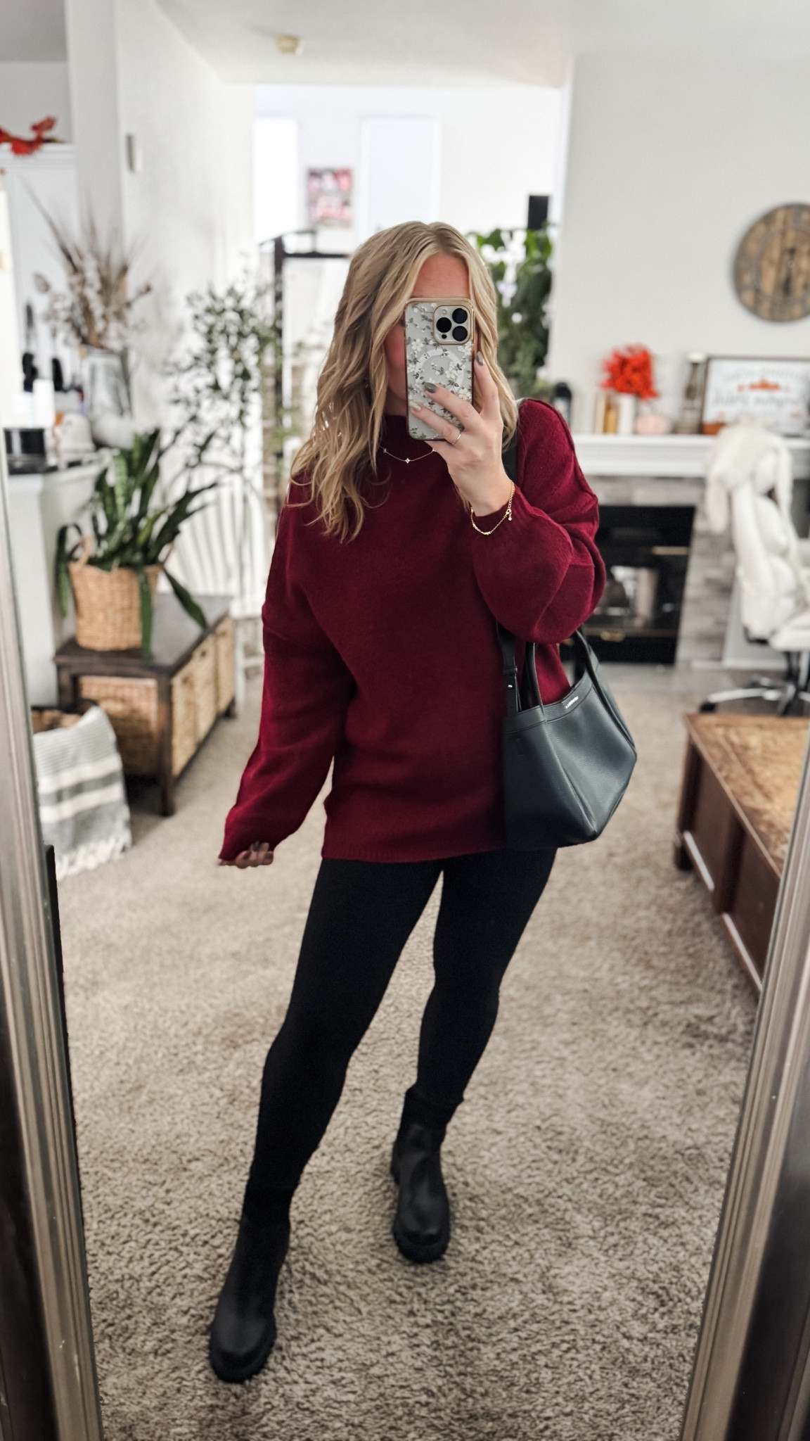Oversized sweater with faux leather leggings, black purse, and Chelsea boots




Amazon outfits, fall outfit inspo, outfit ideas, casual outfits amazon, amazon outfits every day, outfit ideas 2026, fall outfits, fall outfits Amazon, midsize fall outfit inspo, petite outfits for fall, Amazon fall fashion, casual fall style, trending fall fashion, September outfit ideas, autumn outfits

#LTKootd #LTKSaleAlert #LTKPetite