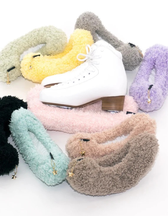 Figure Skate Puffy Blade Covers / Soakers Figure Skate Gift - Etsy Netherlands | Etsy (NL)