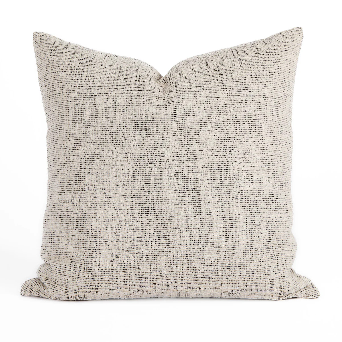 Atlas 22x22 Pillow, Salt & Pepper | Tonic Living