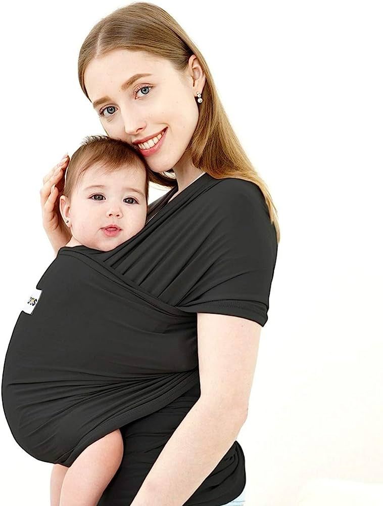 Acrabros Baby Wrap Carrier,Hands Free Baby Carrier Sling,Lightweight,Breathable,Softness,Perfect ... | Amazon (US)