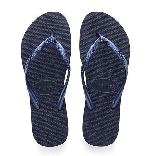 Havaianas Slim Women Flipflop Navy Blue 8.5/9 UK | Amazon (UK)