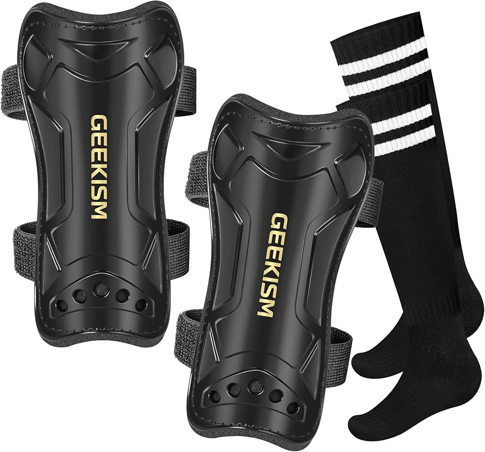 Soccer Shin Guards for Youth Kids Toddler, Protective Soccer Shin Pads & Sleeves Equipment - Foot... | Amazon (US)